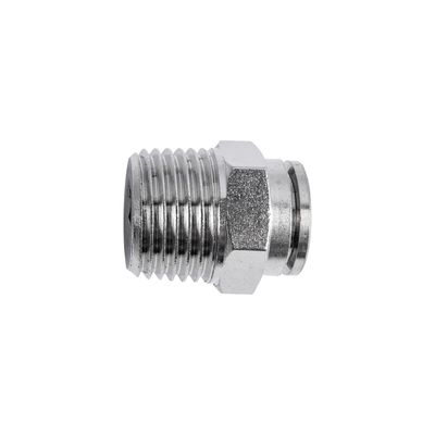 Metal Pu Fitting Straight 12mm X 1/2' M